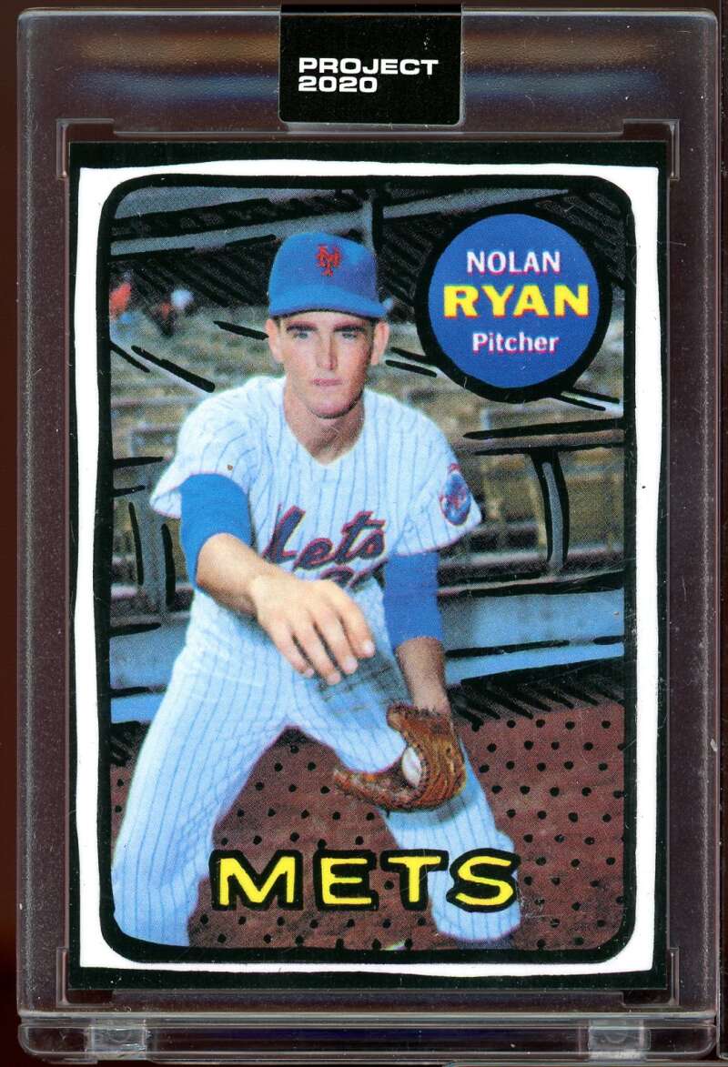 Nolan Ryan/*64629/Joshua Vides Card 2020 Topps Project 2020 #87 Image 1