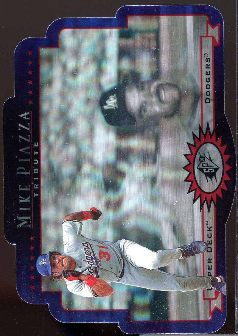 Mike Piazza Tribute Card 1996 SPx #MP1 Image 1