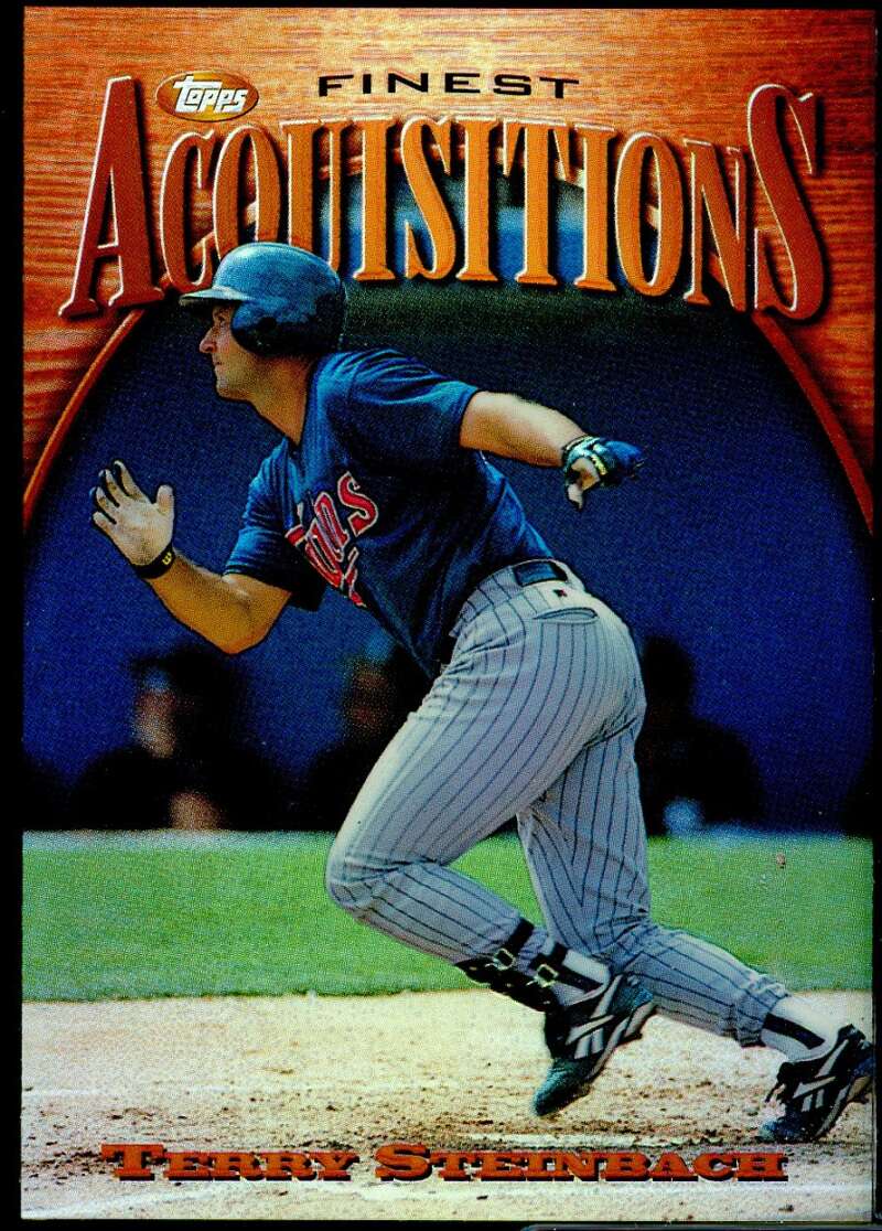 Terry Steinbach B Card 1997 Finest Refractors #241 Image 1