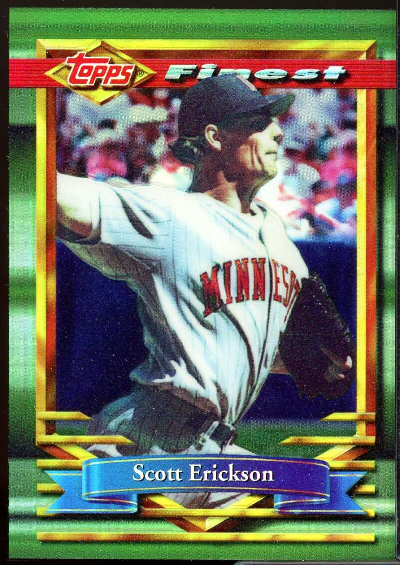 Scott Erickson Card 1994 Finest Refractors #166 Image 1