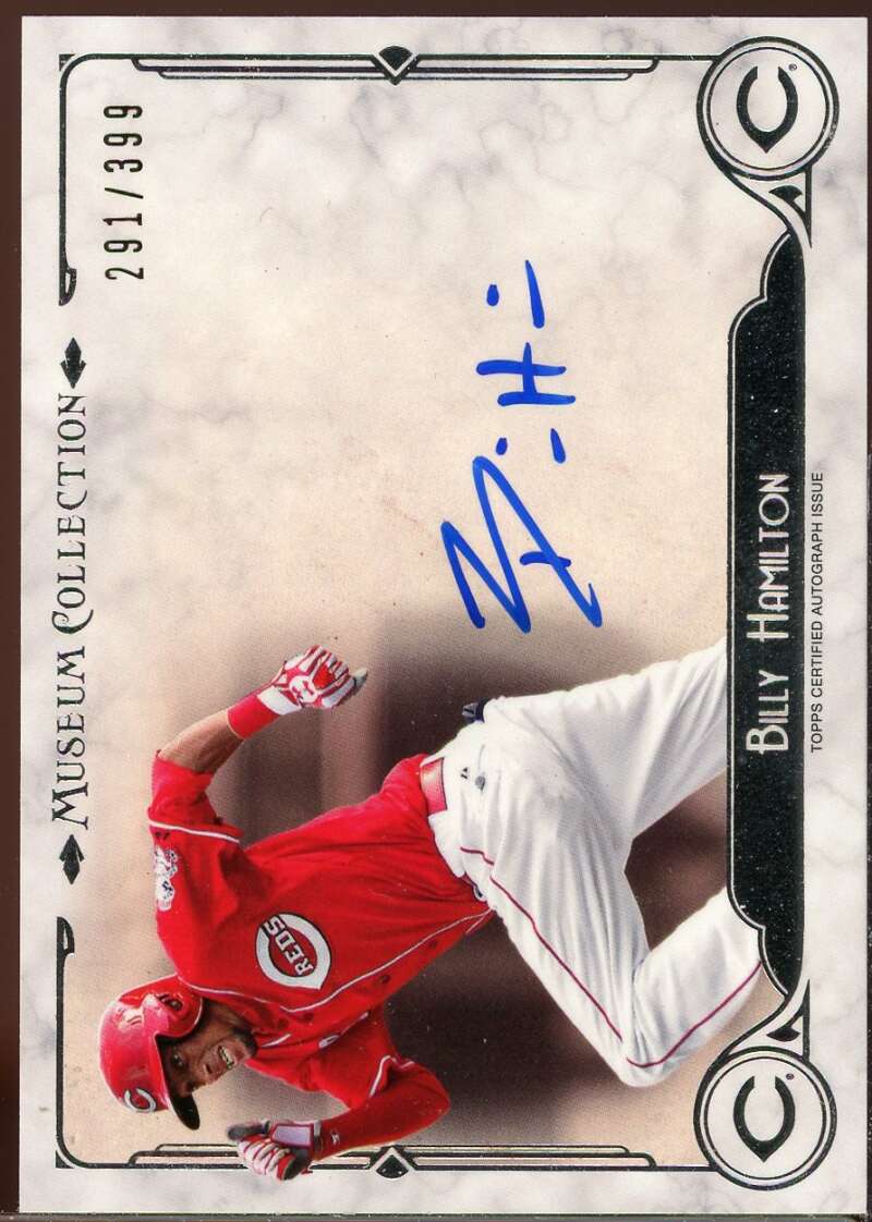 Billy Hamilton Card 2014 Topps Museum Collection Autographs #AABHAM /399 Image 1