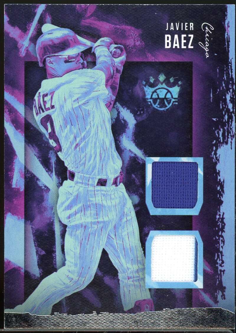 Javier Baez Card 2020 Diamond Kings DK Materials #100 Image 1