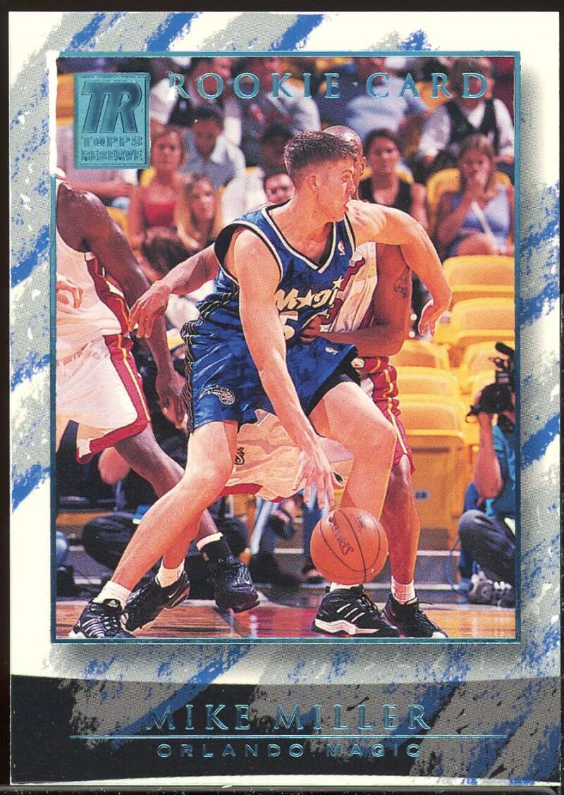 Mike Miller Rookie Card 2000-01 Topps Reserve #105 /999 Image 1