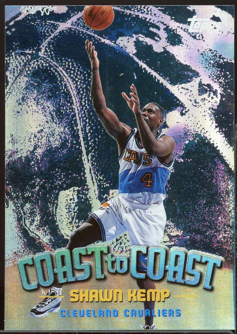 Shawn Kemp Card 1998-99 Topps Coast to Coast #CC10 Image 1