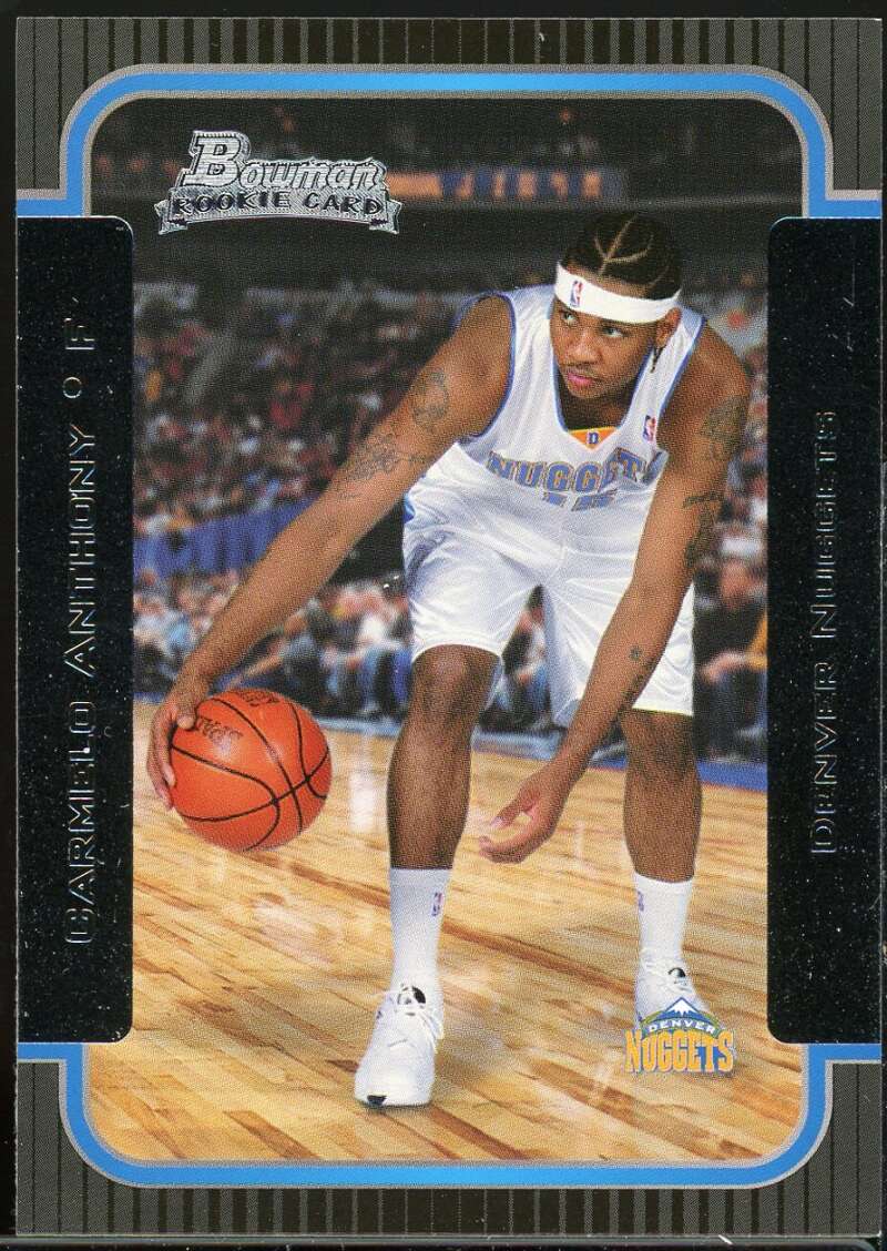 Carmelo Anthony Rookie Card 2003-04 Bowman #140 Image 1