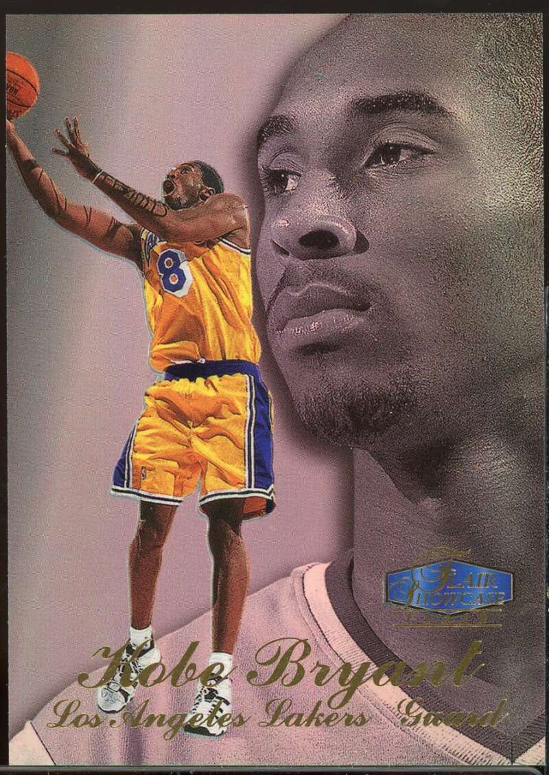 Kobe Bryant Card 1997-98 Flair Showcase Row 3 #18 Image 1