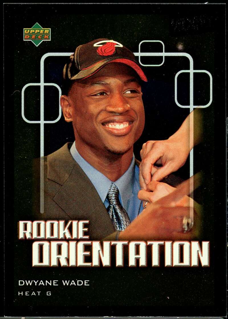 Dwyane Wade Rookie Card 2003-04 Upper Deck Victory #105 Image 1