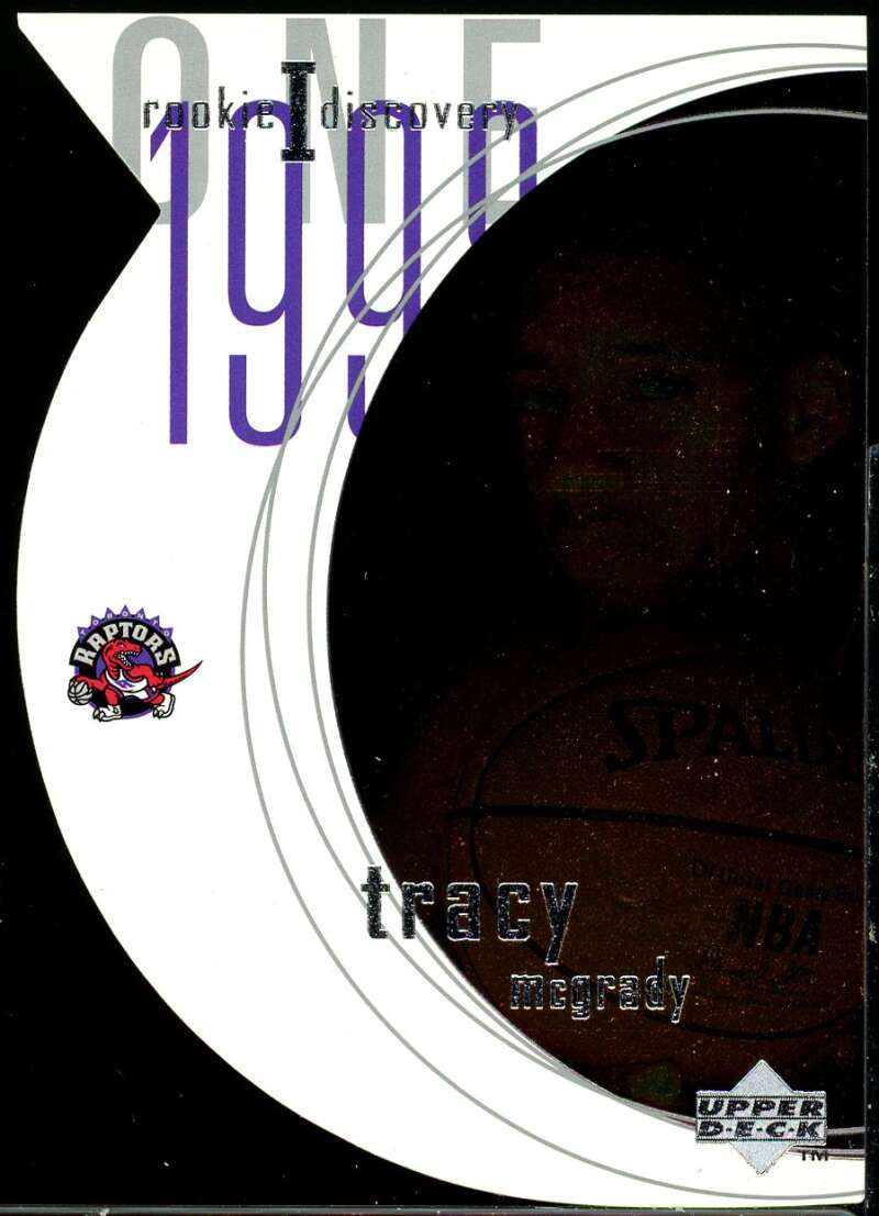 Tracy McGrady Rookie Card 1997-98 Upper Deck Rookie Discovery 1 #R9 Image 1