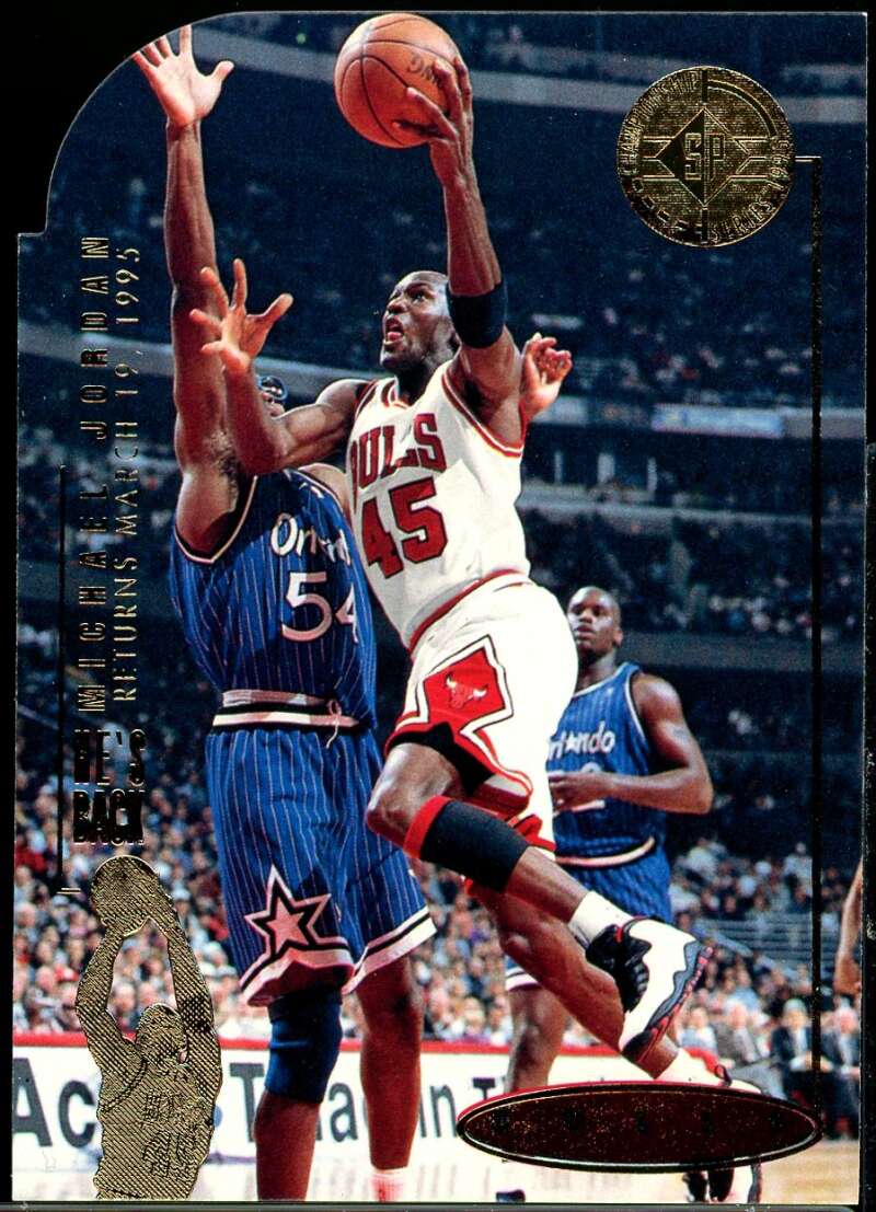 Michael Jordan Card 1994-95 SP Championship Die Cuts #41 Image 1