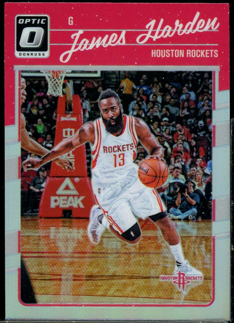 James Harden Card 2016-17 Donruss Optic Holo #110 Image 1