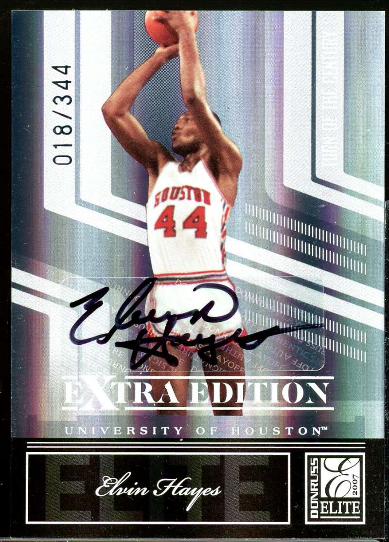 Elvin Hayes 2007 Donruss Elite Extra Edition Signature Turn of the Century #83 Image 1