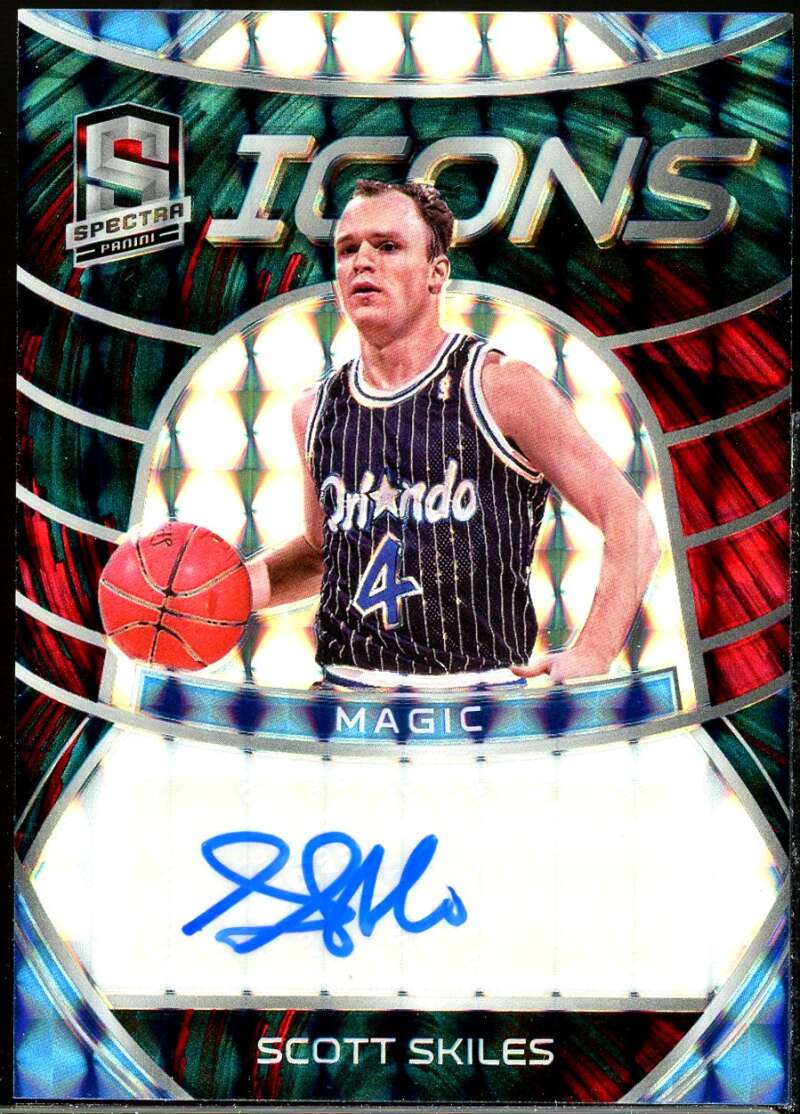 Scott Skiles Card 2019-20 Panini Spectra Icons Autographs Interstellar #28 Image 1