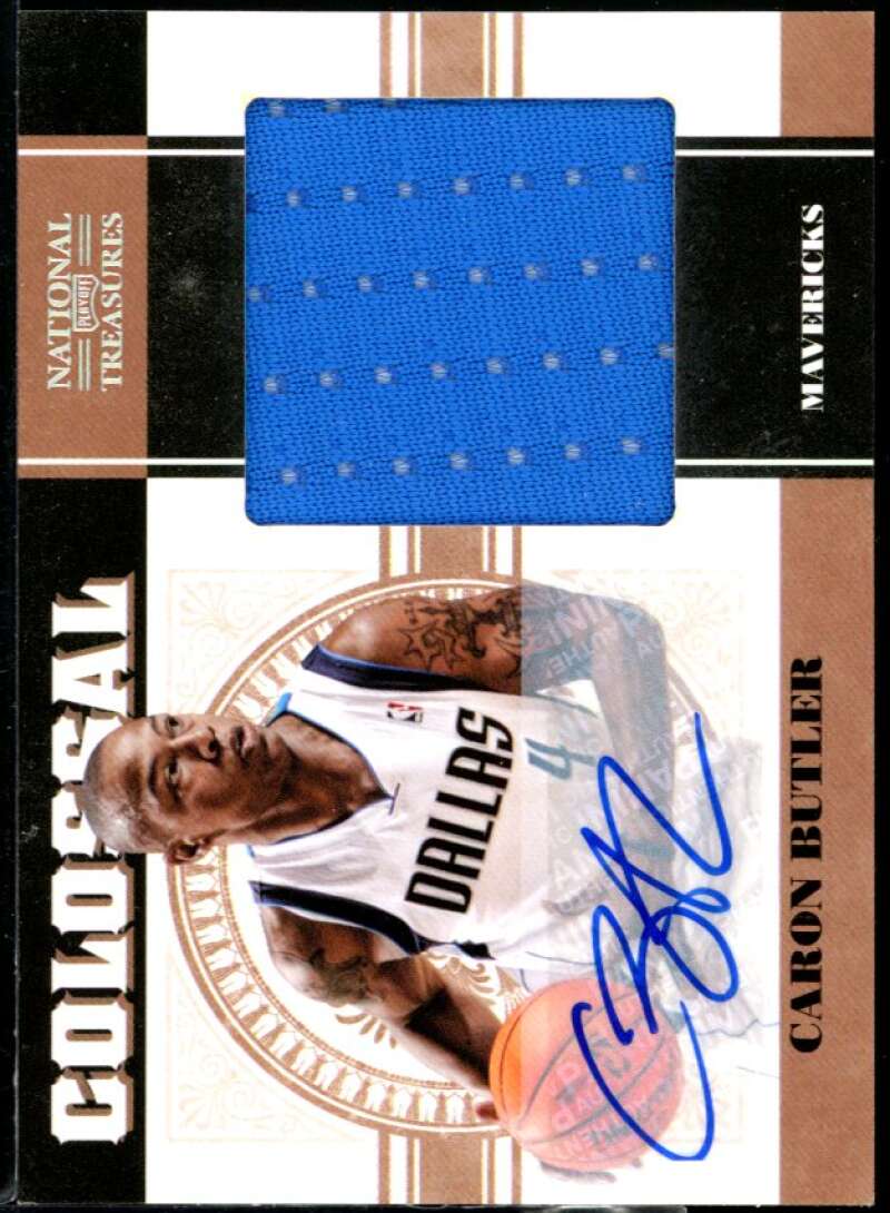 Caron Butler 2010-11 Playoff National Treasures Colossal Materials Signature #34 Image 1