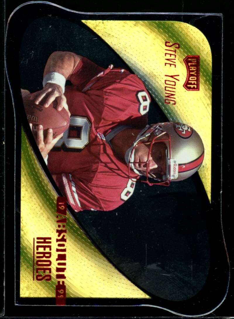 Steve Young Card 1999 Absolute SSD Heroes #HE8 Image 1