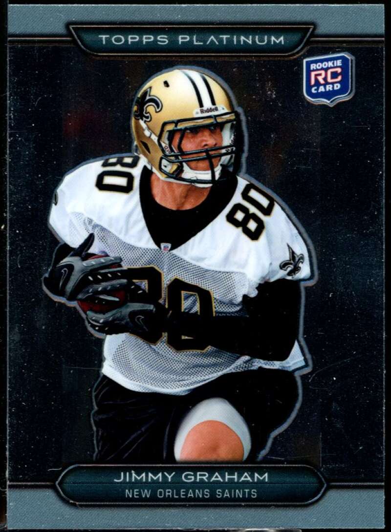 Jimmy Graham Rookie Card 2010 Topps Platinum #103 Image 1