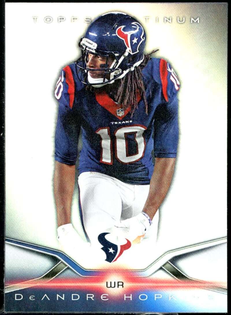 DeAndre Hopkins Card 2014 Topps Platinum #49 Image 1