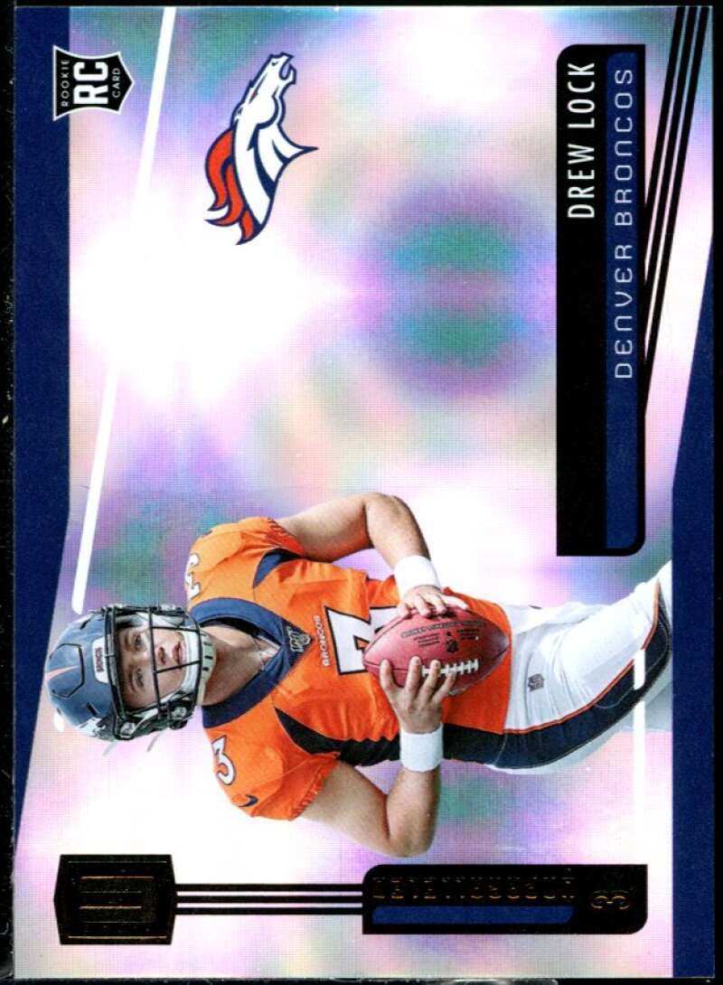 Drew Lock Rookie Card 2019 Panini Unparalleled Infinite #217 Image 1