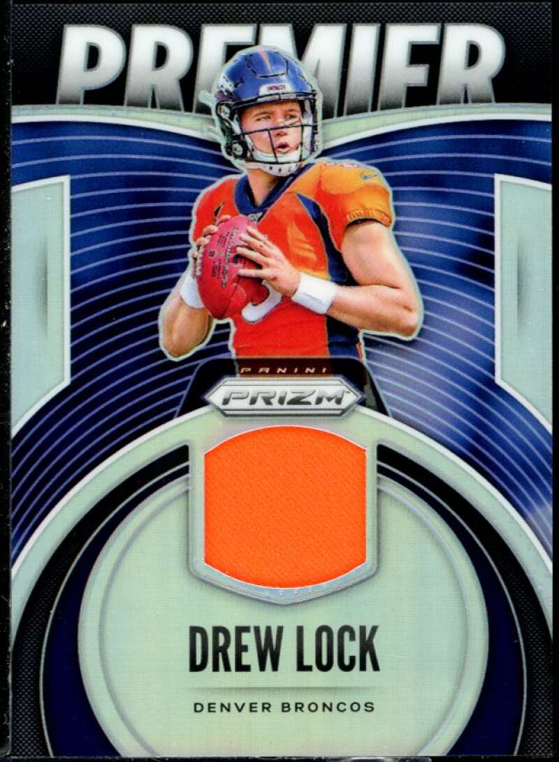 Drew Lock Rookie Card 2019 Panini Prizm Premier Jerseys #4 Image 1