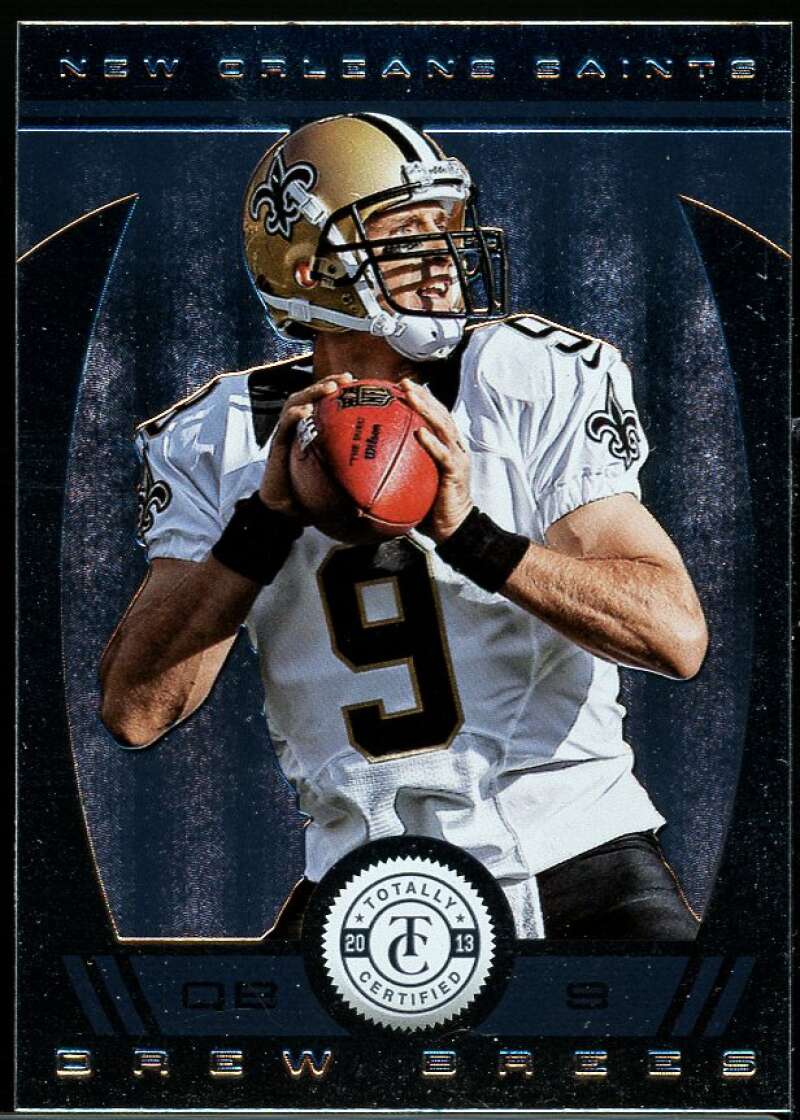 Drew Brees Card 2013 Totally Certified #33 Image 1