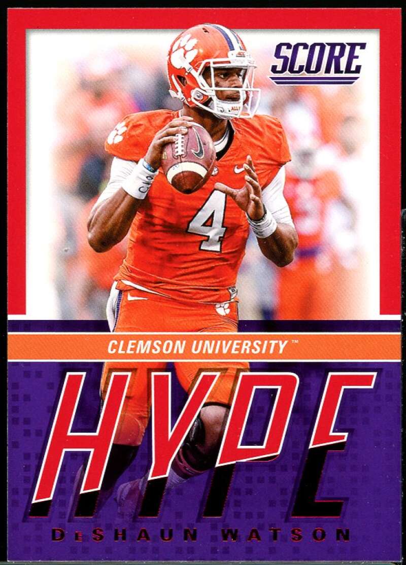 Deshaun Watson Rookie Card 2017 Score Hype Red #13 Image 1