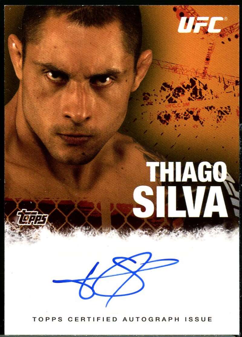Thiago Silva Card 2010 Topps UFC Autographs #FATS Image 1