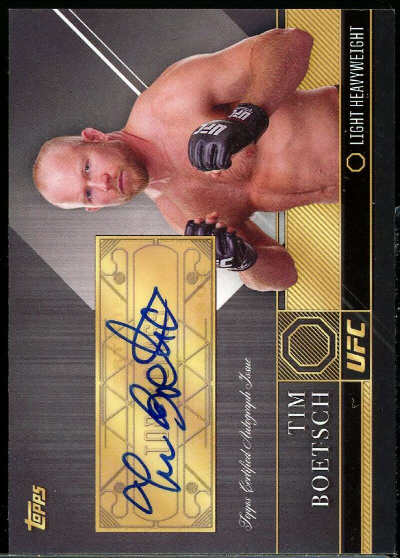 Tim Boetsch Card 2016 Topps UFC Top of the Class #TCATBO Image 1