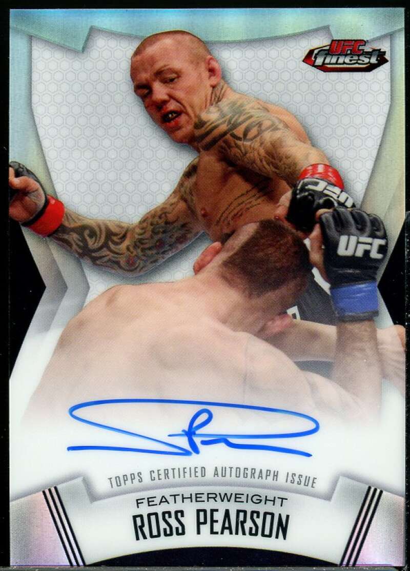 Ross Pearson Card 2012 Finest UFC Autographs #ARP Image 1