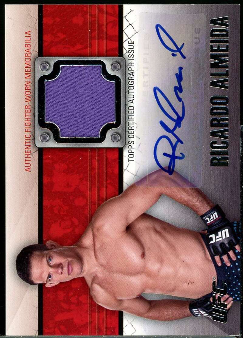 Ricardo Almeida Card 2011 Topps UFC Title Shot Autographs #FARA Image 1