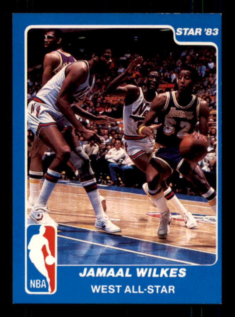 Jamaal Wilkes Card 1983 Star All-Star Game #24 Image 1