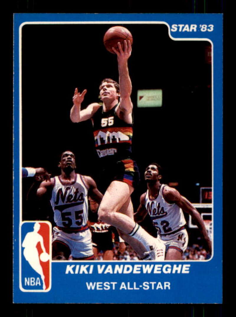 Kiki Vandeweghe Card 1983 Star All-Star Game #23 Image 1