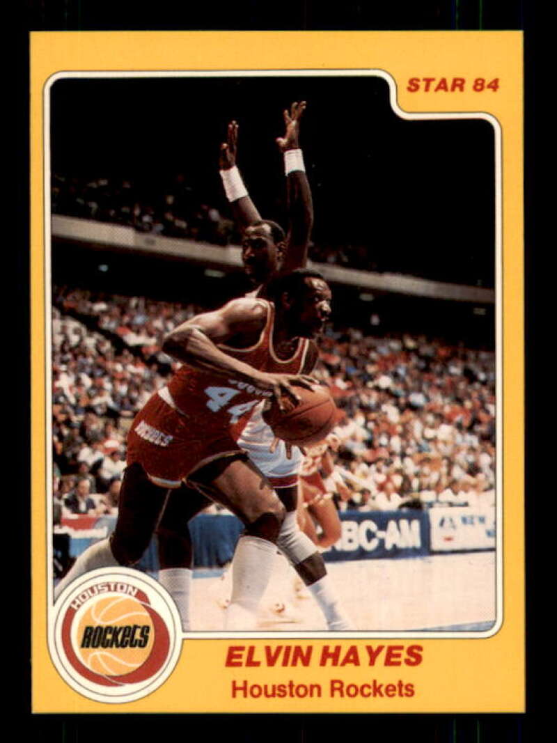 Elvin Hayes Card 1983-84 Star #76 Image 1