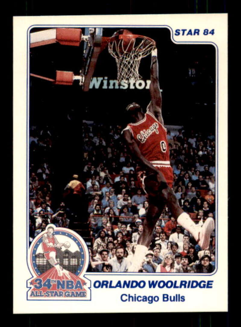 Orlando Woolridge Card 1984 Star Slam Dunk #10 Image 1