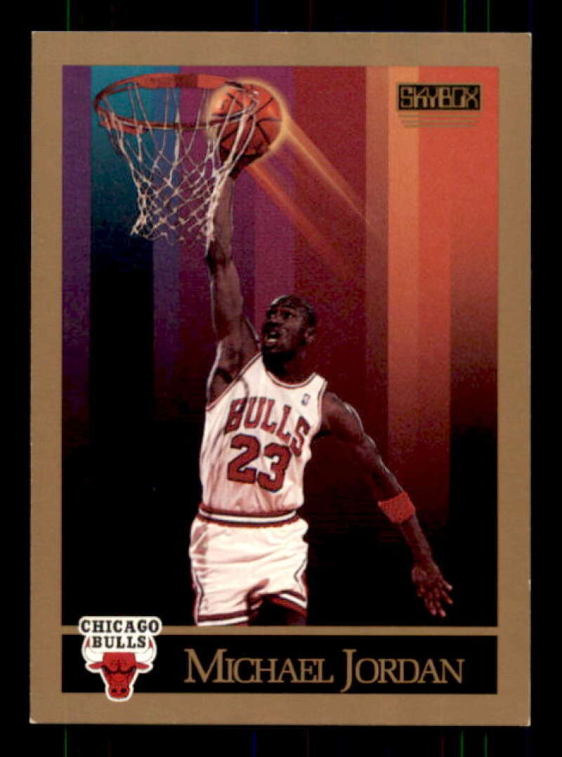 Michael Jordan Card 1990-91 SkyBox #41 Image 1