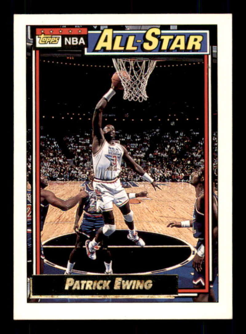 Patrick Ewing AS Card 1992-93 Topps Gold #121 Image 1