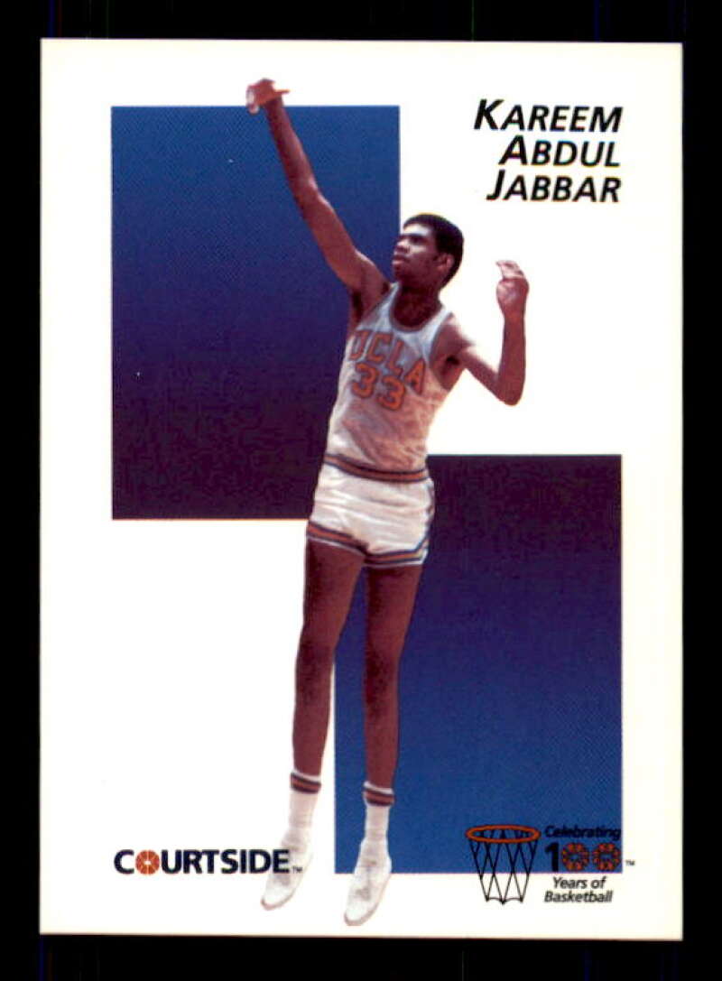 Kareem Abdul-Jabbar Card 1992 Courtside Flashback Promos #25 Image 1