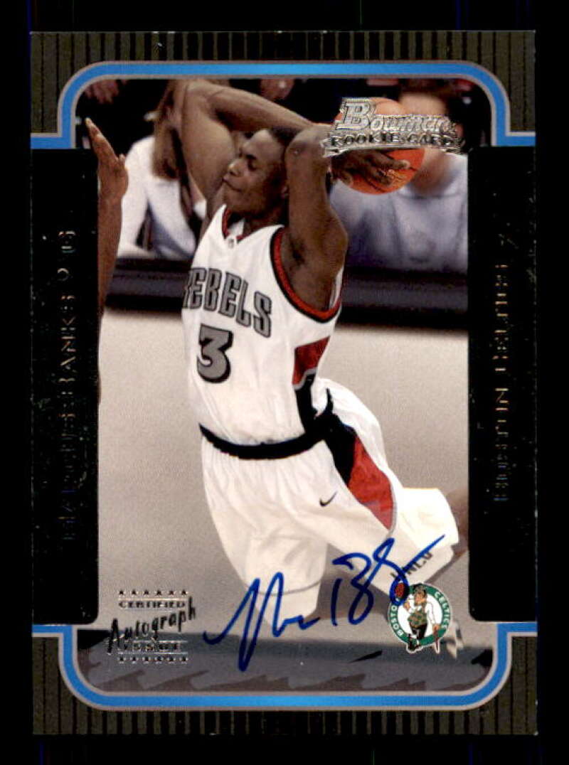 Marcus Banks AU Rookie Card 2003-04 Bowman #150 Image 1