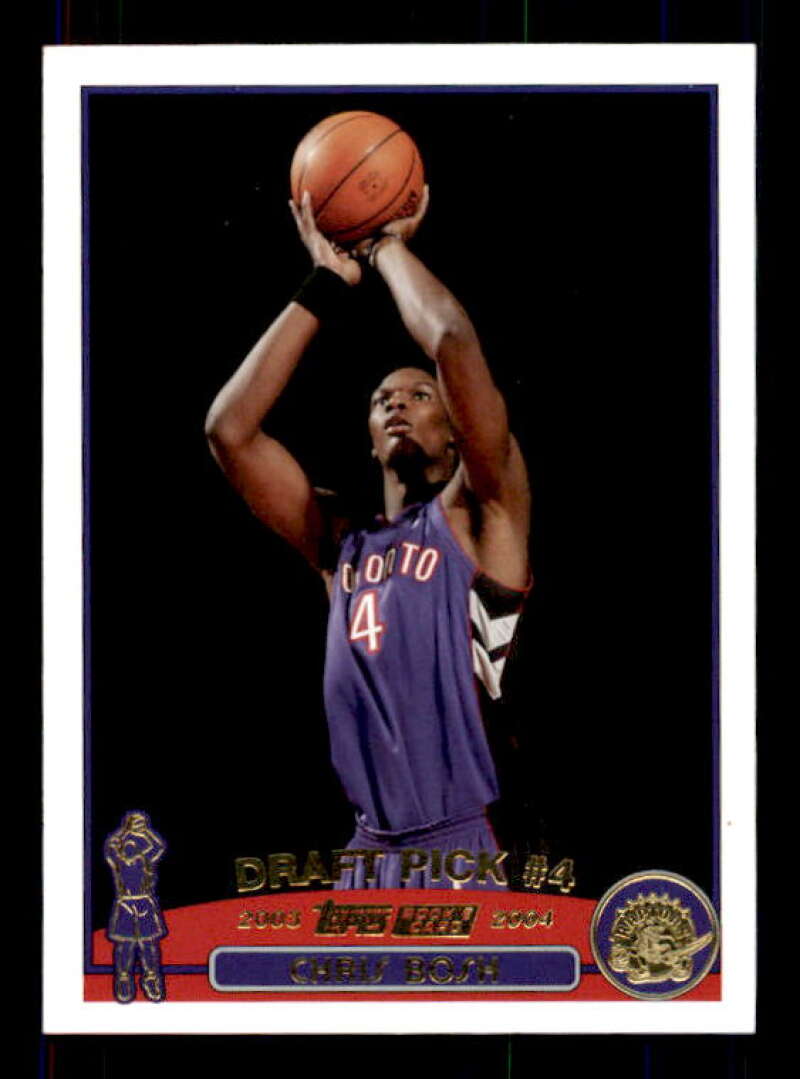 Chris Bosh Rookie Card 2003-04 Topps Collection #224 Image 1