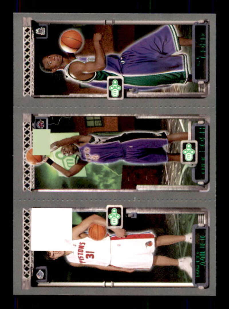 Darko Milicic/ Chris Bosh /T.J. Ford Rookie 2003-04 Topps Rookie Matrix #MBF Image 1