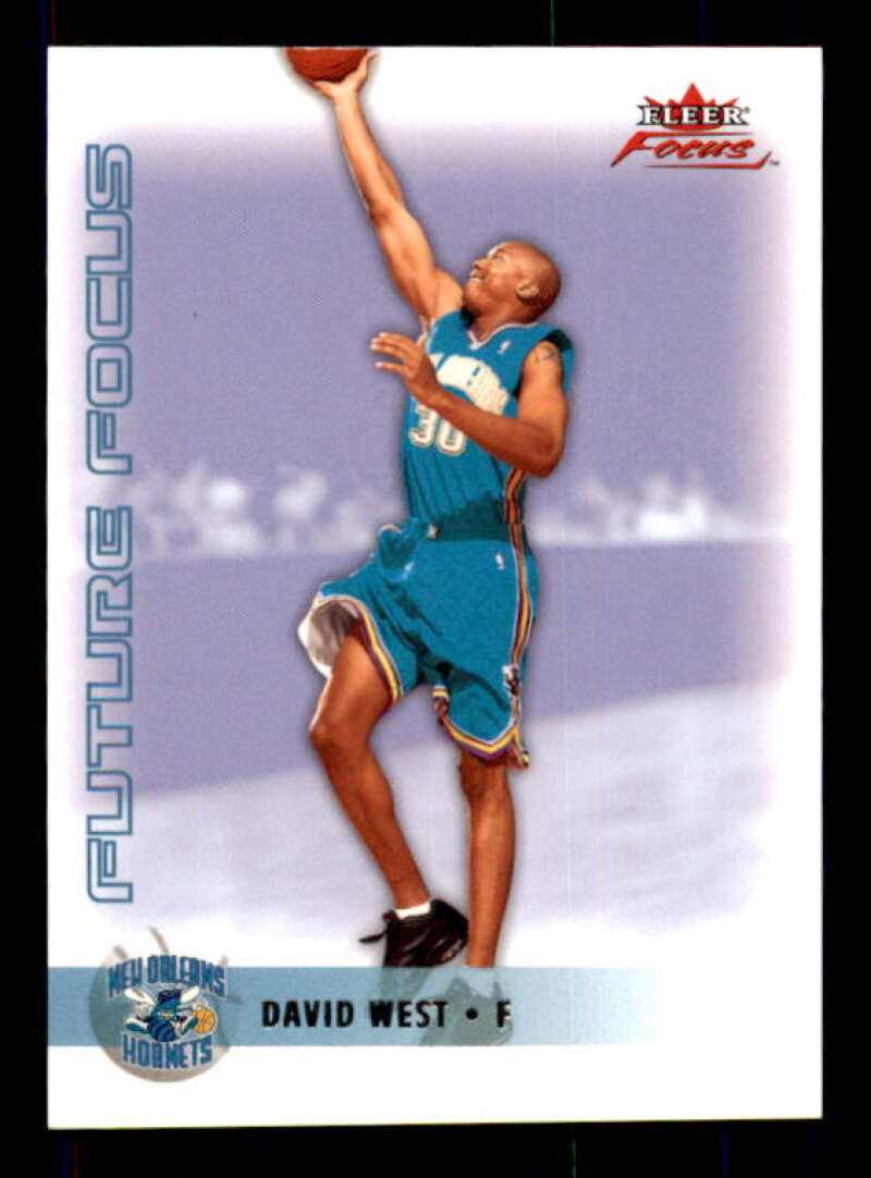 David West Rookie Card 2003-04 Fleer Focus Numbers Decade #150 Image 1