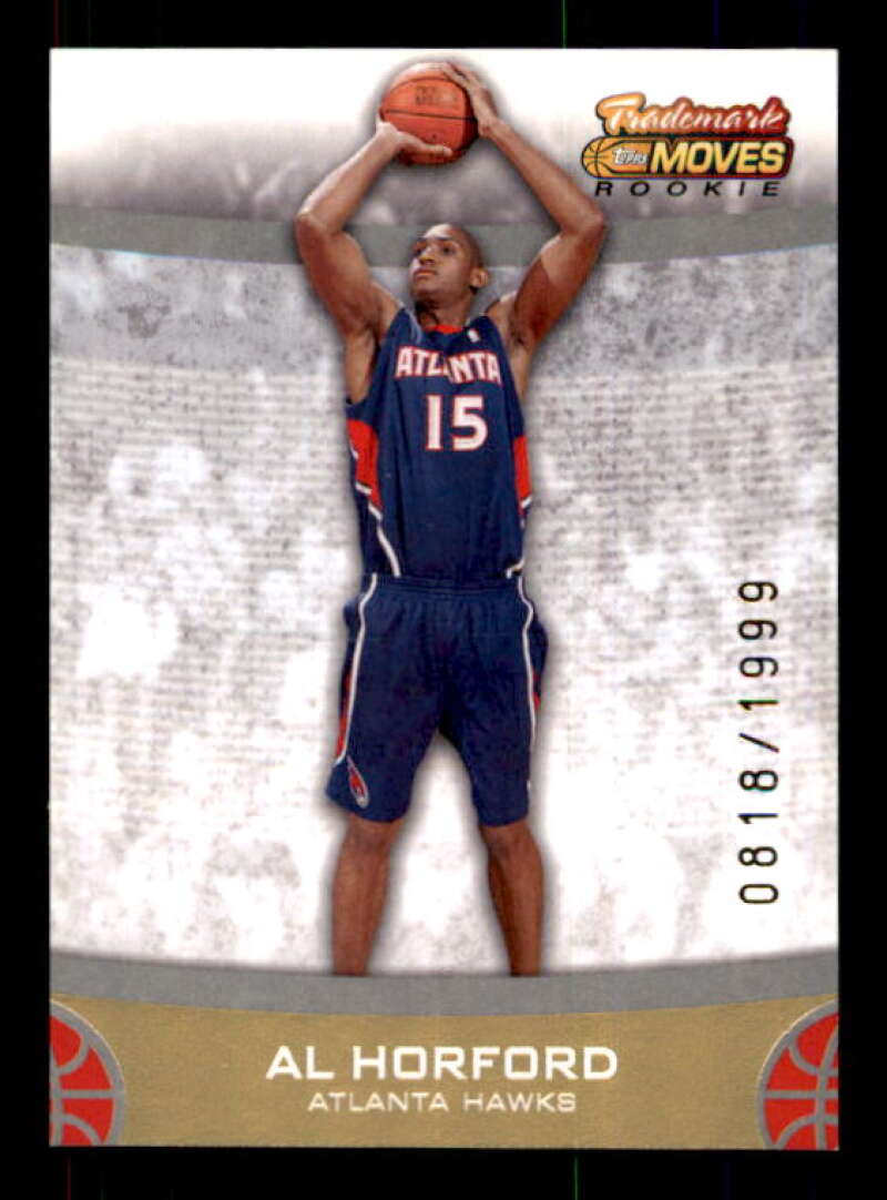 Al Horford Rookie Card 2007-08 Topps Trademark Moves #92 Image 1