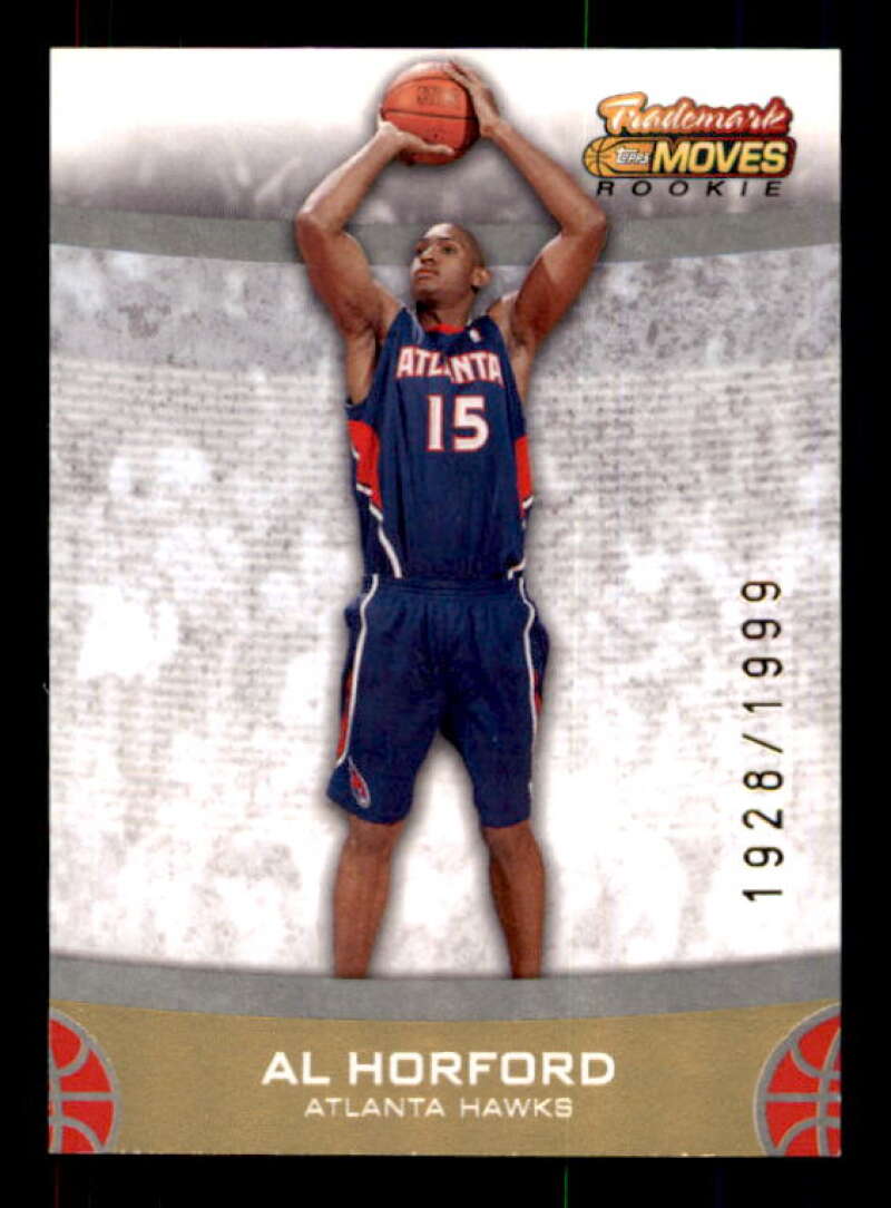 Al Horford Rookie Card 2007-08 Topps Trademark Moves #92 Image 1