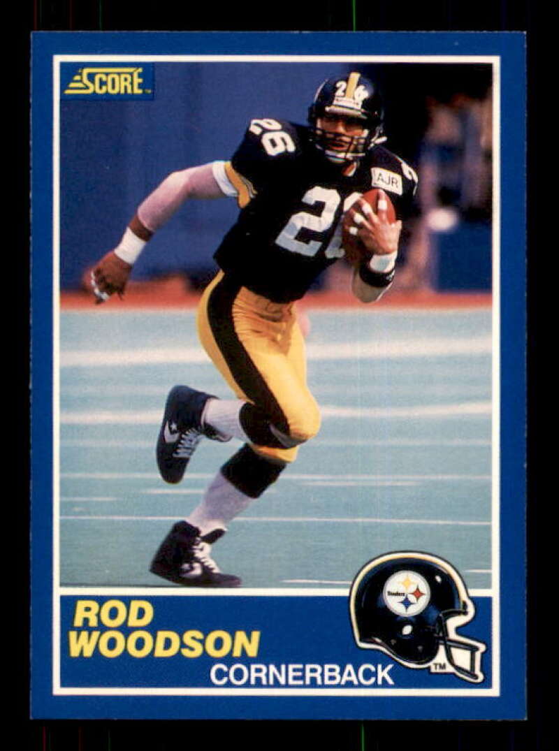 Rod Woodson Rookie Card 1989 Score #78 Image 1