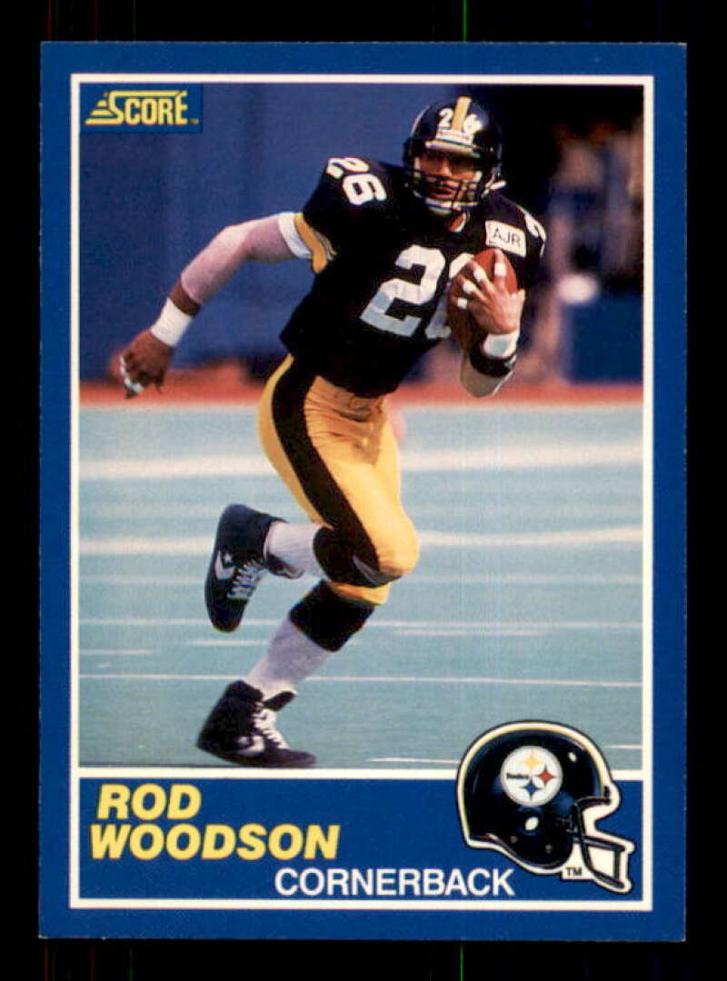 Rod Woodson Rookie Card 1989 Score #78 Image 1