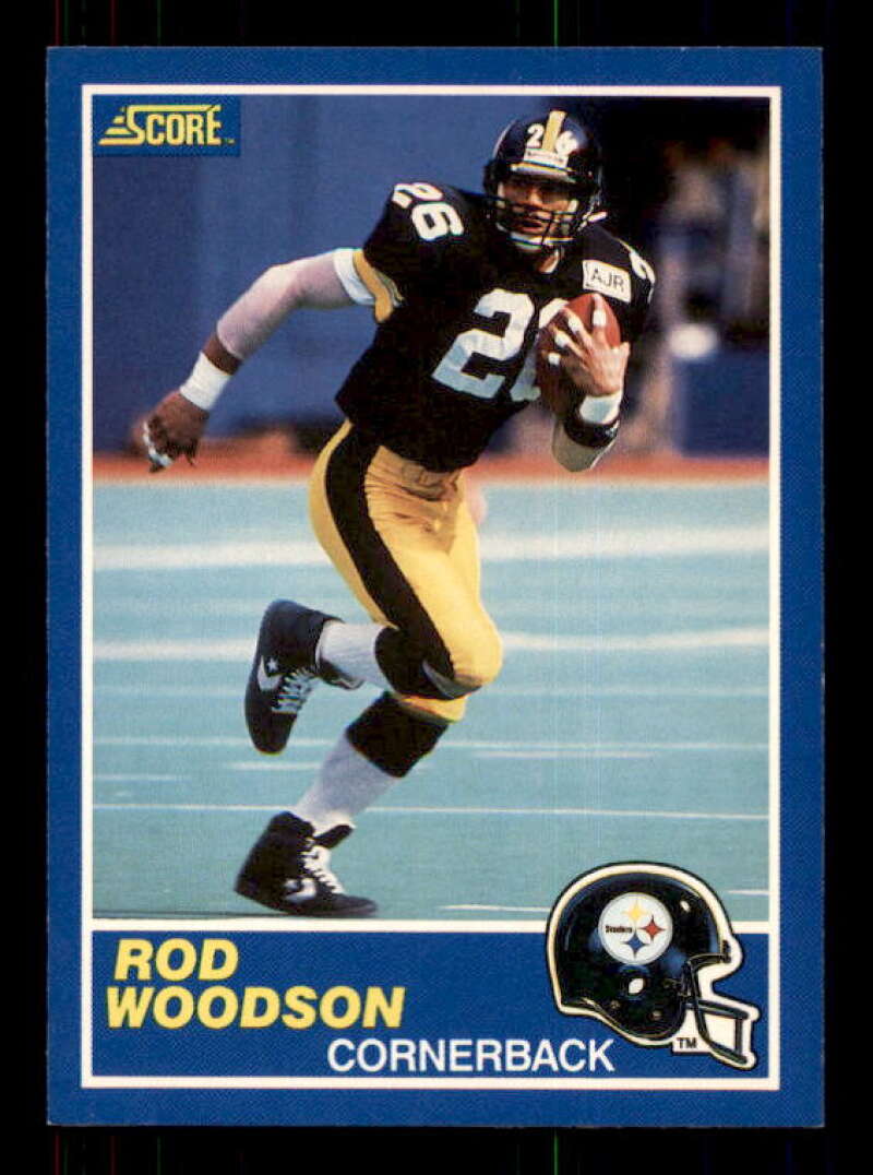 Rod Woodson Rookie Card 1989 Score #78 Image 1