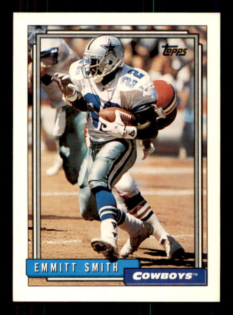 Emmitt Smith Card 1992 Topps #180 Image 1