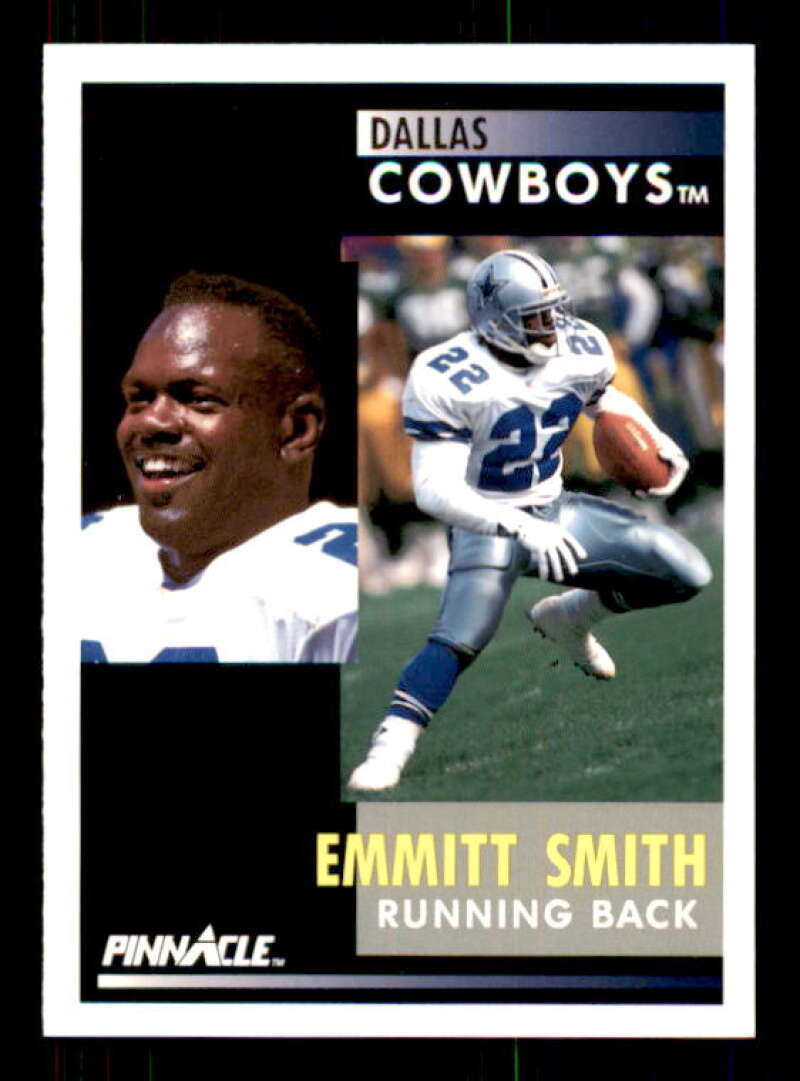Emmitt Smith Card 1991 Pinnacle #42 Image 1