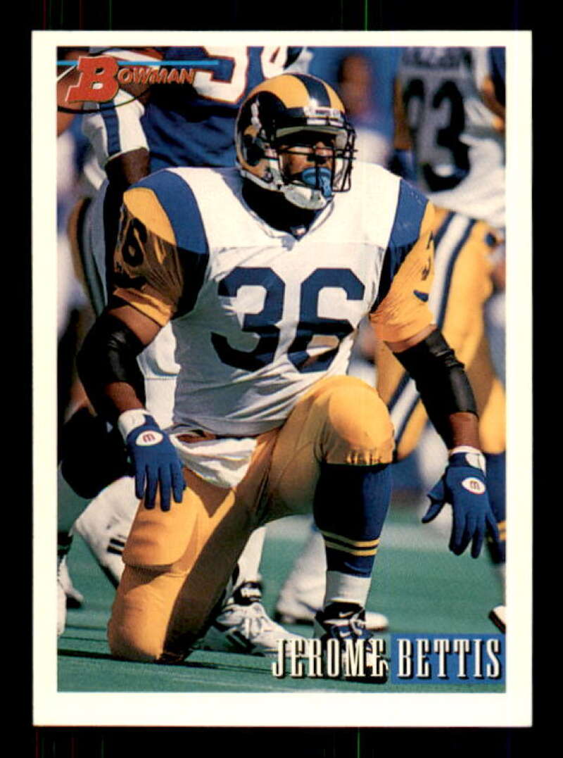 Jerome Bettis Rookie Card 1993 Bowman #264 Image 1