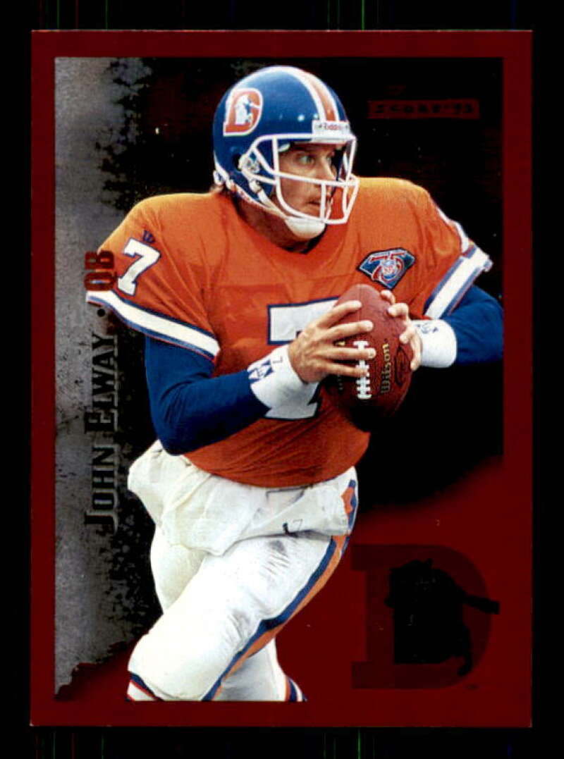 John Elway Card 1995 Score Red Siege #32 Image 1