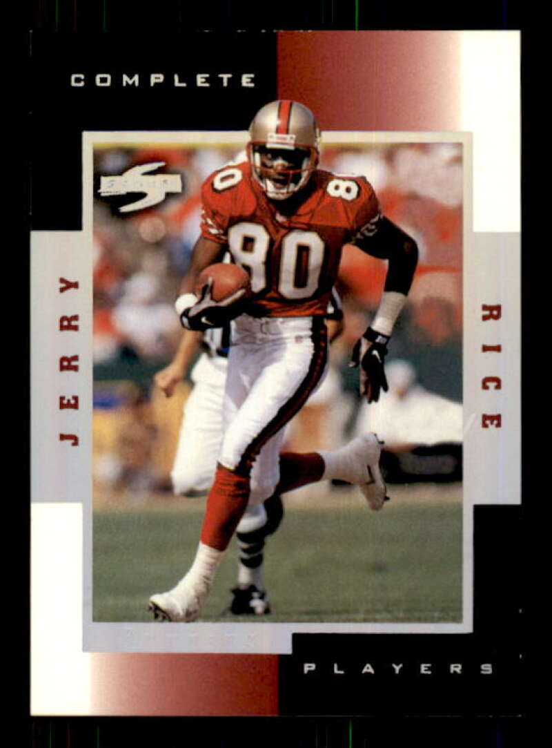Jerry Rice Card 1998 Score Complete Players #10C Image 1