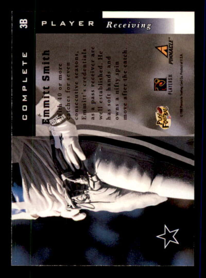 Emmitt Smith Card 1998 Score Complete Players #3B Image 2